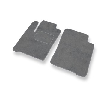 Tapis de Sol Velours adapté pour Renault Scenic I Monospace (1996-2003) - Premium tapis de voiture - gris