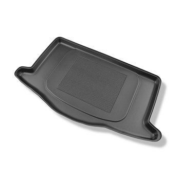 Tapis de coffre adapté pour Ssangyong Tivoli Facelift SUV (01.2018-2019) - bac de coffre - protection de coffre voiture - coffre inférieur (sans plancher multi-fonctions); avant le lifting en 2019