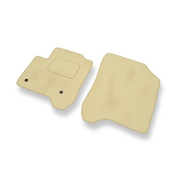 Tapis de Sol Velours adapté pour Citroen C3 Picasso Monospace (2008-2017) - Premium tapis de voiture - beige