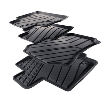 Tapis de sol en TPE adapté pour Toyota RAV4 V SUV (2019-....) - tapis de voiture - noir