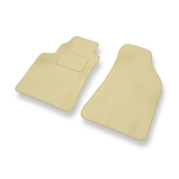 Tapis de Sol Velours adapté pour Lancia Delta III Hayon (2008-2014) - Premium tapis de voiture - beige