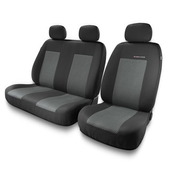 Housses de siège adaptées pour Mercedes-Benz Sprinter I, II, III (1995-2019) - housse siege voiture universelles - couverture siege - BE-2