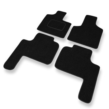 Tapis de Sol Feutres adapté pour Chrysler Grand Voyager III Monospace (1996-2000) - tapis de voiture - noir