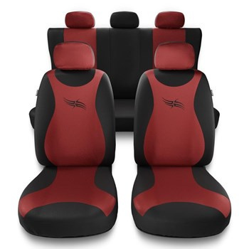 Housses de siège adaptées pour Alfa Romeo GT II (2003-2010) - housse siege voiture universelles - couverture siege - TR-RD