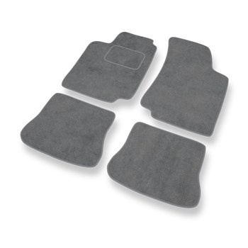 Tapis de Sol Velours adapté pour Volkswagen Vento Berline (1991-1998) - Premium tapis de voiture - gris