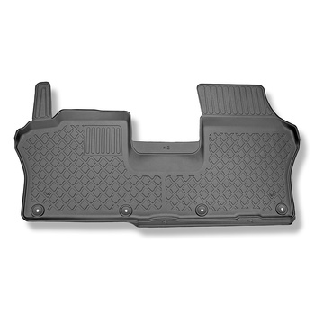 Tapis de sol en TPE adapté pour Volkswagen ID. Buzz Van, Cargo (05.2022-....) - tapis de voiture - noir
