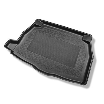 Tapis de coffre adapté pour Toyota C-HR SUV (01.2017-....) - bac de coffre - protection de coffre voiture - avec / sans caisson de graves ; possibilité de couper la cavité droite; aussi pour hybrides; non pour version 2.0 Hybrid Dynamic Force