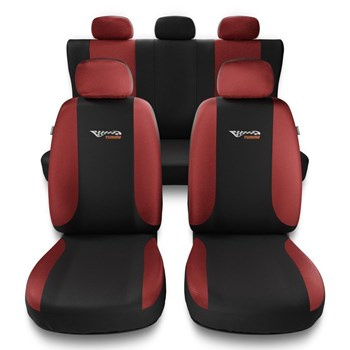 Housses de siège adaptées pour Seat Ibiza I, II, III, IV, V (1984-2019) - housse siege voiture universelles - couverture siege - TG-RD