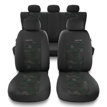 Housses de siège adaptées pour Opel Adam (2012-2019) - housse siege voiture universelles - couverture siege - UNE-GR
