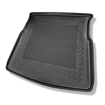 Tapis de coffre adapté pour Ford S-Max I Monospace (05.2006-08.2015) - bac de coffre - protection de coffre voiture - 5 places