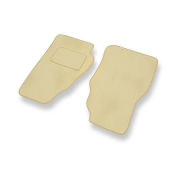 Tapis de Sol Velours adapté pour Dodge Nitro (2007-2011) - Premium tapis de voiture - beige