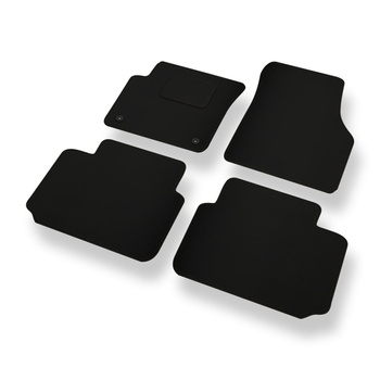 Tapis de Sol Feutres adapté pour Land Rover Discovery Sport SUV (2015-....) - tapis de voiture - noir