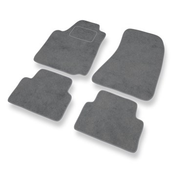 Tapis de Sol Velours adapté pour Alfa Romeo Giulietta Hayon (2010-2020) - Premium tapis de voiture - gris
