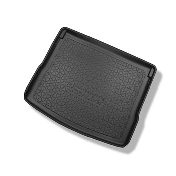 Tapis de coffre adapté pour Seat Ateca SUV (09.2016-....) - bac de coffre - protection de coffre voiture - plancher amovible du coffre en la position haute ou avec entraînement 4 roues