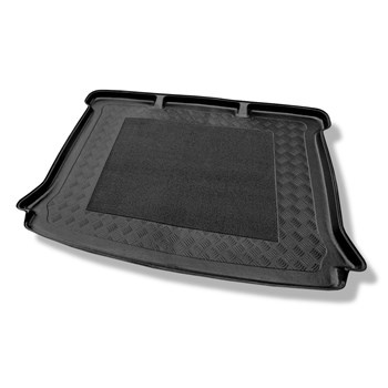 Tapis de coffre adapté pour Citroen Berlingo I Multi Space Van (1998-2007) - bac de coffre - protection de coffre voiture - 5 places; sans Modubox; 2e rangée de sieges avancée