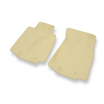 Tapis de Sol Velours adapté pour Nissan 370Z (2008-2020) - Premium tapis de voiture - beige