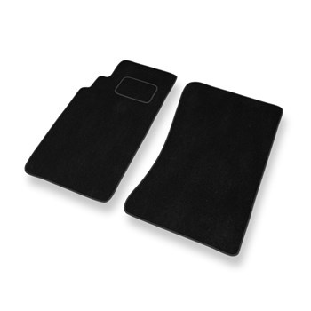 Tapis de Sol Velours adapté pour Mazda MX-5 II (1998-2005) - Premium tapis de voiture - noir