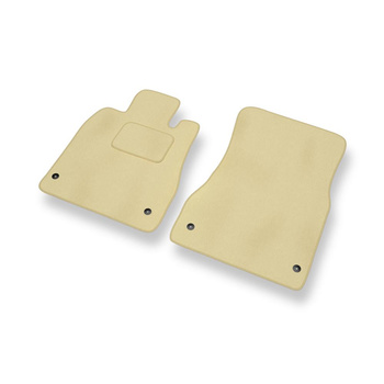Tapis de Sol Velours adapté pour Lexus LS III XF30 Berline (2000-2006) - Premium tapis de voiture - beige