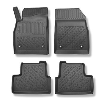 Tapis de sol en TPE adapté pour Chevrolet Cruze Hayon, Break, Berline (2009-2016) - tapis de voiture - noir