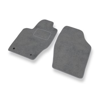 Tapis de Sol Velours adapté pour Citroen C4 I Hayon, Berline (2004-2013) - Premium tapis de voiture - gris