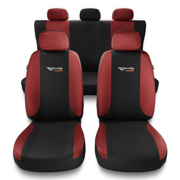 Housses de siège adaptées pour Peugeot 308 I, II, III (2007-....) - housse siege voiture universelles - couverture siege - TG-RD