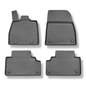 Tapis de sol en TPE adapté pour BYD Seal 6 DM-i Plug-in Hybrid Touring (09.2025-....) - tapis de voiture - noir