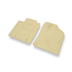 Tapis de Sol Velours adapté pour Toyota Celica VII Liftback (1999-2006) - Premium tapis de voiture - beige
