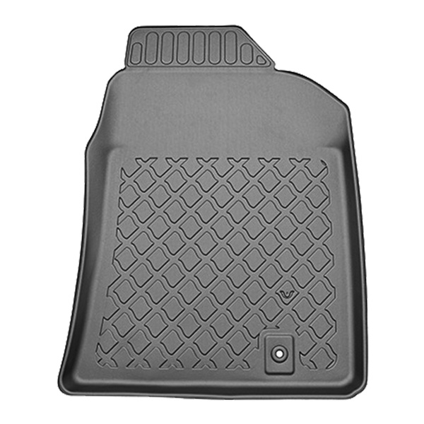 Tapis de sol en TPE adapté pour Ssangyong Torres SUV (09.2023-....) - pas pour la version électrique - tapis de voiture - noir