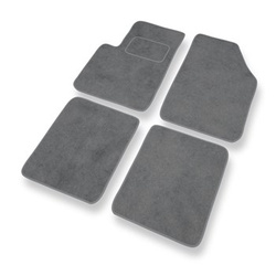 Tapis de Sol Velours adapté pour Dodge Journey Crossover (2008-2020) - Premium tapis de voiture - gris