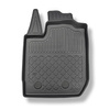 Kit tapis de coffre et tapis de voiture TPE pour: Dacia Duster II SUV (01.2018-....) - entraînement 2 roues; aussi pour la version LPG (TC e 100 LPG)