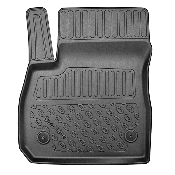 Tapis de sol en TPE adapté pour Opel Insignia B Grand Sport, Sports Tourer (06.2017-2023) - tapis de voiture - noir