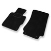 Tapis de Sol Velours adapté pour BMW Z3 I E36 Coupé, Roadster (1995-2003) - Premium tapis de voiture - noir