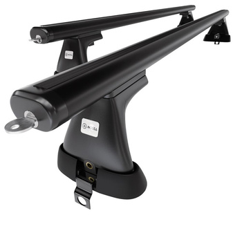 Barres de toit en aluminium adapté pour Mercedes-Benz Classe S W220 Berline (199