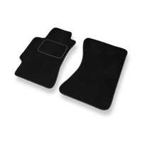 Tapis de Sol Velours adapté pour Saab 9-2X I (2004-2006) - Premium tapis de voiture - noir