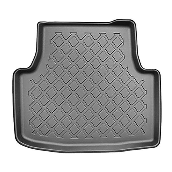Tapis de sol en TPE adapté pour Seat Leon IV mHEV Hayon, Sportstourer (05.2020-....) - tapis de voiture - noir