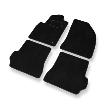 Tapis de Sol Velours adapté pour Mazda 2 I Hayon (2003-2007) - Premium tapis de 