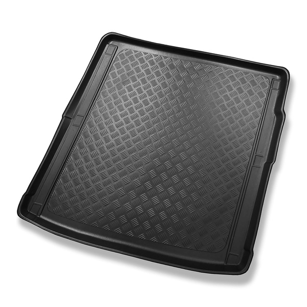 Tapis de coffre adapté pour Mercedes-Benz CLS W218 Shooting Brake (10.2012-02.2018) - bac de coffre - protection de coffre voiture - aussi pour les modèles avec des rails de fixation