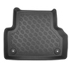 Kit tapis de coffre et tapis de voiture TPE pour: Audi A4 B9 Avant (11.2015-2024) - également pour les modèles avec rail de montage;aussi pour les version Quattro