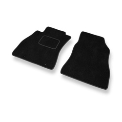 Tapis de Sol Velours adapté pour Nissan Pulsar Hayon (2014-2018) - Premium tapis de voiture - noir