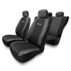 Housses de siège adaptées pour Alfa Romeo 145 (1994-2000) - housse siege voiture universelles - couverture siege - TG-S
