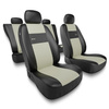 Housses de siège adaptées pour Peugeot 308 I, II, III (2007-....) - housse siege voiture universelles - couverture siege - XL-BE