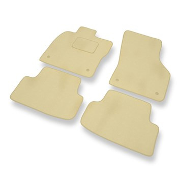 Tapis de Sol Velours adapté pour Seat Leon III Hayon, Sportstourer (2013-2020) -