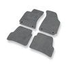 Tapis de Sol Velours adapté pour Volkswagen Passat B5 Berline, SW (1996-2005) - Premium tapis de voiture - gris