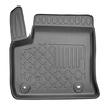 Tapis de sol en TPE adapté pour Peugeot e-2008 SUV (08.2020-....) - tapis de voiture - noir