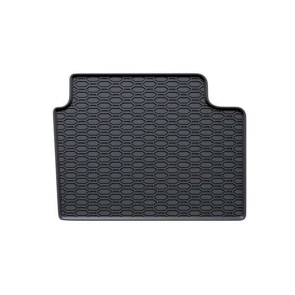 Tapis de sol en caoutchouc adapté pour Mazda 6 III Break (2012-....) - tapis de voiture - noir - 4 pcs.