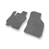 Tapis de Sol Velours adapté pour Hyundai Atos II Hayon (2004-2008) - Premium tapis de voiture - gris