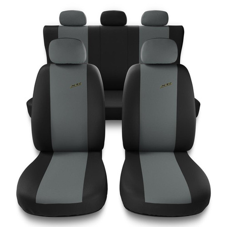 Housses de siège adaptées pour Peugeot 208 I, II (2012-....) - housse siege voiture universelles - couverture siege - X.R-G2