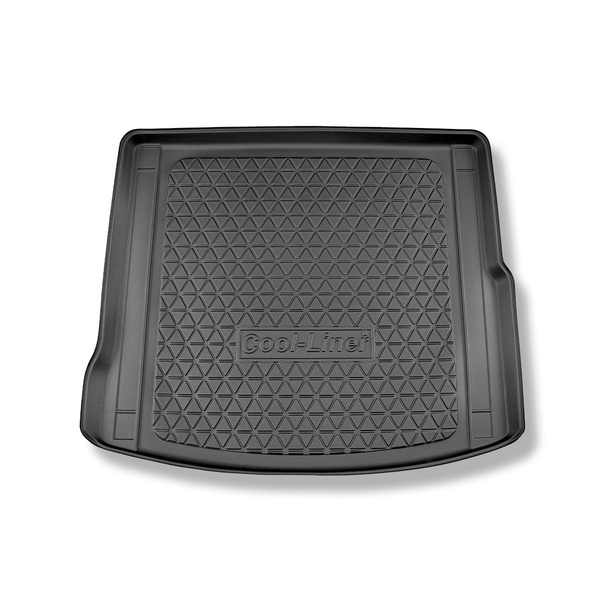 Tapis de coffre adapté pour Jaguar I-Pace SUV (07.2018-....) - bac de coffre - protection de coffre voiture - aussi pour les modèles avec des rails de fixation