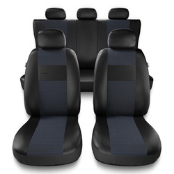 Housses de siège adaptées pour Audi A4 B5, B6, B7, B8, B9 (1995-2024) - housse siege voiture universelles - couverture siege - EXL-6