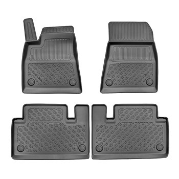 Tapis de sol en TPE adapté pour Tesla Model 3 Berline (07.2017-....) - tapis de 